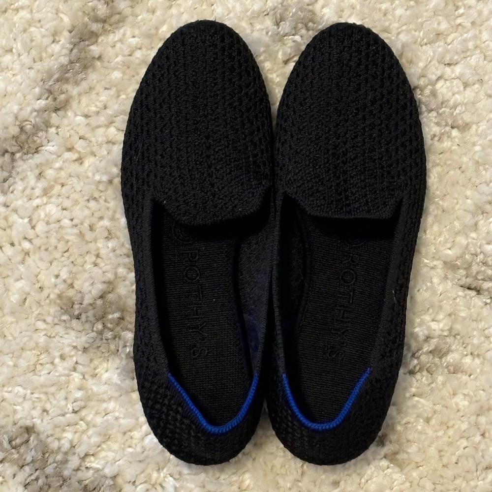 Rothy’s black loafers